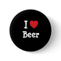 I love Beer heart custom personalised