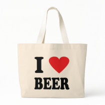 I love beer icon bag