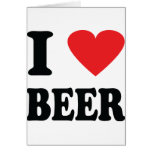 I love beer icon cards