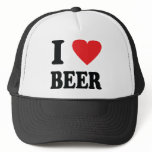 I love beer icon hat
