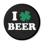 I Love Beer magnets
