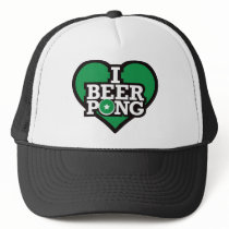 I Love Beer Pong - Green
