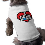I Love Beer Pong - Red Dog Tshirt