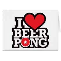 I Love Beer Pong v2 - Red