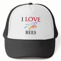 I Love Bees Hat