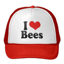 I Love Bees Hat