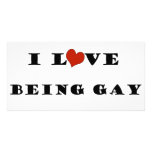 I Love Being Gay photo cards