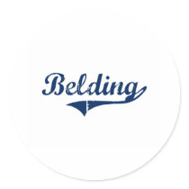 I Love Belding Michigan Sticker