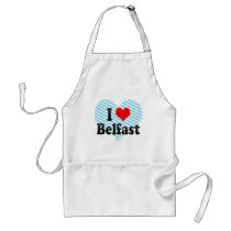 I Love Belfast, United Kingdom Apron