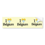 I Love Belgium bumper stickers
