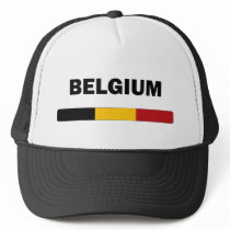 I Love Belgium Mesh Hat