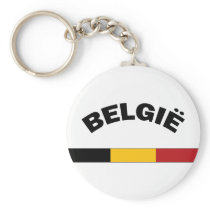 I Love Belgium Key Chain