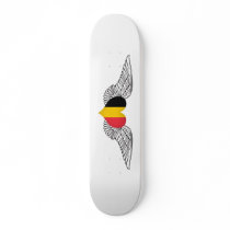 I Love Belgium -wings Skate Deck