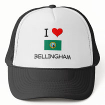 I Love Bellingham Washington Hat