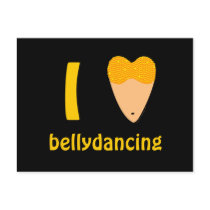 I Love Bellydancing Dancer Torso (I Heart)