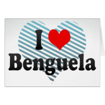 I Love Benguela, Angola Card