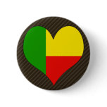 I Love Benin Button