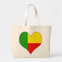 I Love Benin Canvas Bag