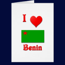 I Love Benin cards