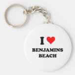 I Love Benjamins Beach Keychains