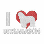 I Love Bergamascos embroidered shirts