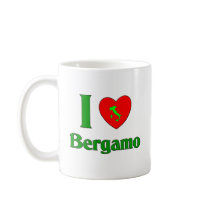 I Love Bergamo Italy Mug