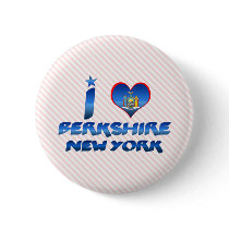 I love Berkshire, New York Pinback Buttons