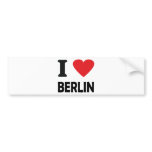 i love berlin bumper stickers