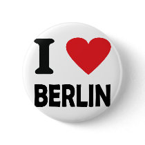i love berlin pinback buttons