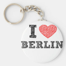 I Love Berlin Key Chain