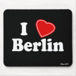 I Love Berlin Mouse Pads