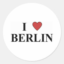 I Love Berlin Stickers