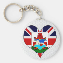 I Love Bermuda Key Chain