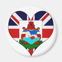 I Love Bermuda Magnets