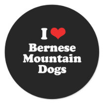 I Love Bernese Mountain Dogs