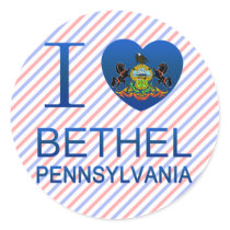 I Love Bethel, PA Stickers
