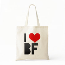 I Love BF Bag