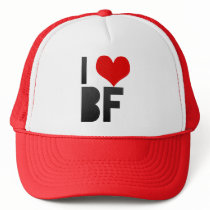 I Love BF Hats