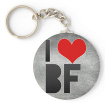 I Love BF Key Chains