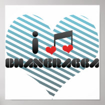 I Love Bhangragga Posters