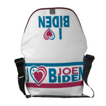 I Love Biden Messenger Bag