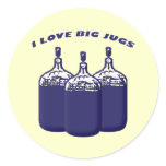 I Love Big Jugs stickers