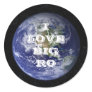 I LOVE BIG RO STICKERS