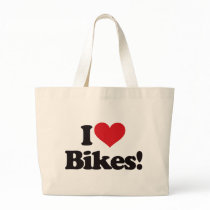 I Love Bikes! Tote Bag