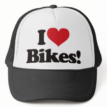 I Love Bikes! Trucker Hat