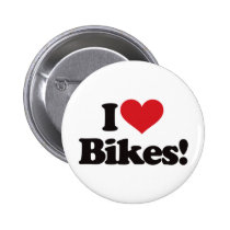 I Love Bikes! buttons