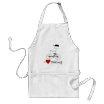 I Love Biking Gifts and Apparel Apron
