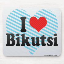I Love Bikutsi Mouse Pad