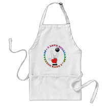 I LOVE BILLIARDS ASL SIGN LANGUAGE APRON