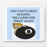 i love billiards mouse pad